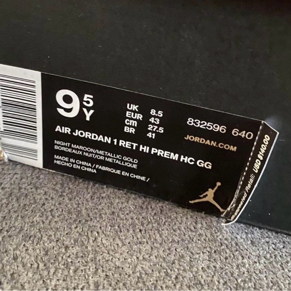 Air Jordan 1 Retro Heiress GG velvet - Picture 5 of 10